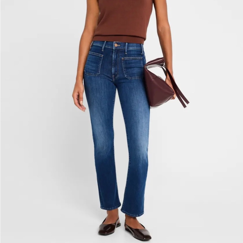 MOTHER "The Patch Pocket Insider Flood" Jeans Size 30